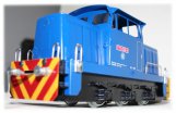 Dieslová lokomotiva T711 - modrá bez světel